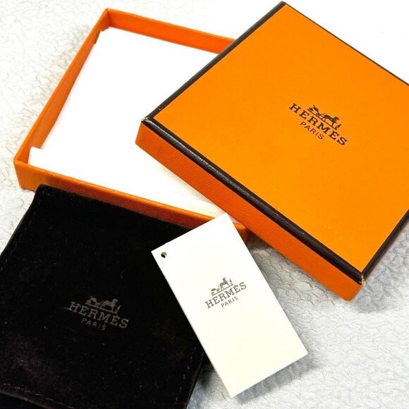 Authentic Hermes H Bracelet Clic Clac Bangle Blue Royal Silver - Picture 2 of 8